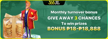 Monthly Turnover Bonus - Win Up To ₱18,888